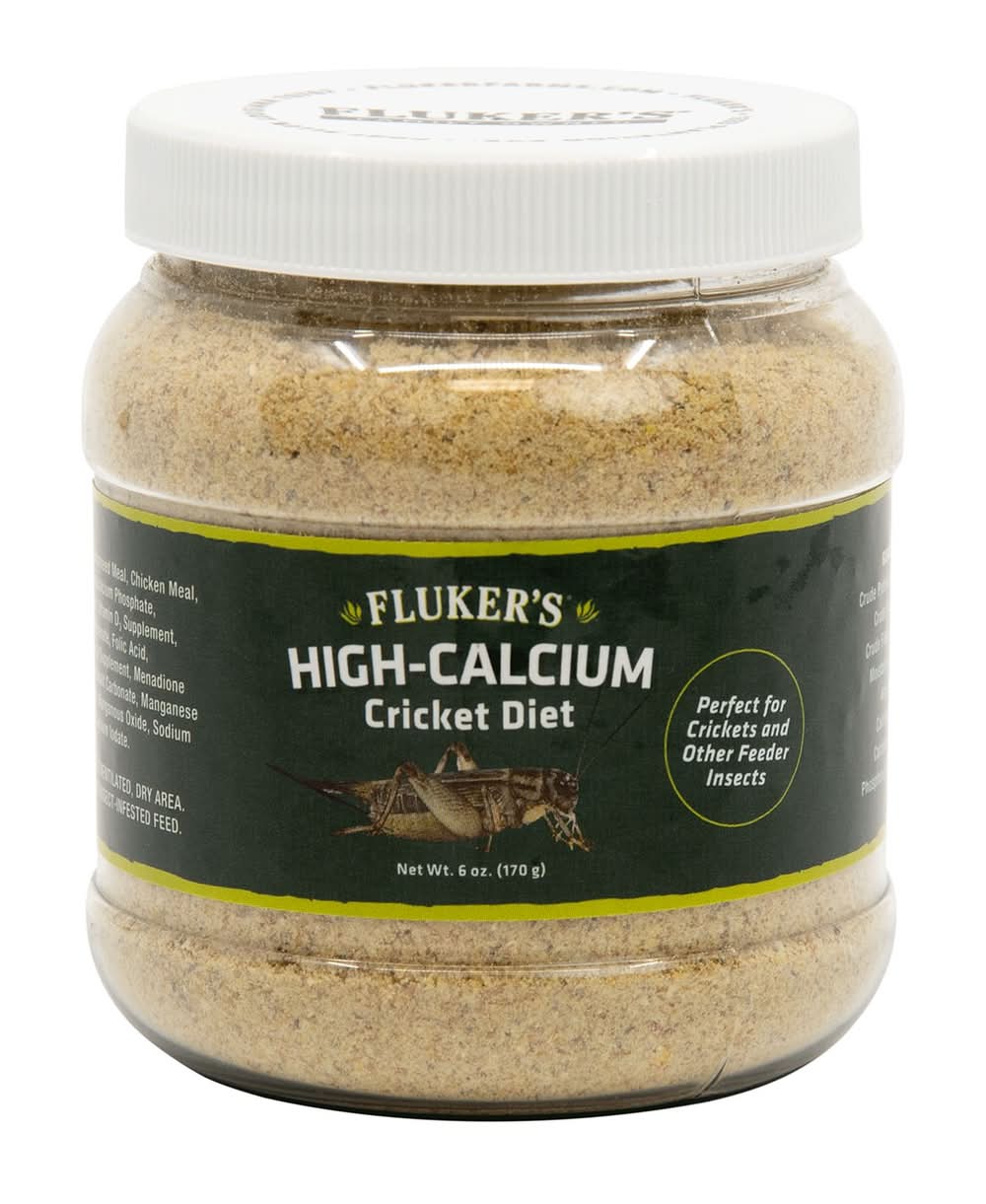 Fluker's High Calcium Cricket Feed 6 Oz (Size: 6 Oz)
