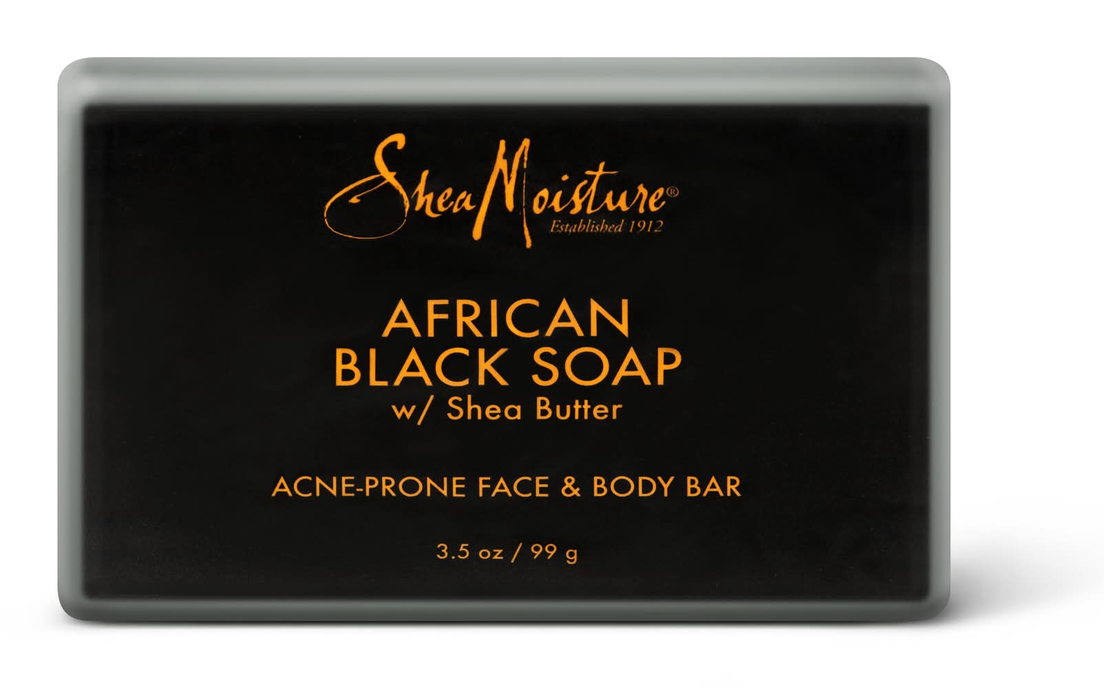 SheaMoisture Face & Body Bar African Black Soap (3.5 oz)