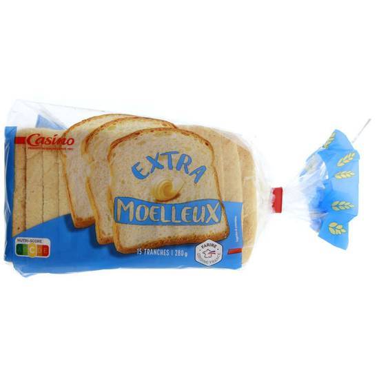 Casino Pain de mie - Extra moelleux 280 g