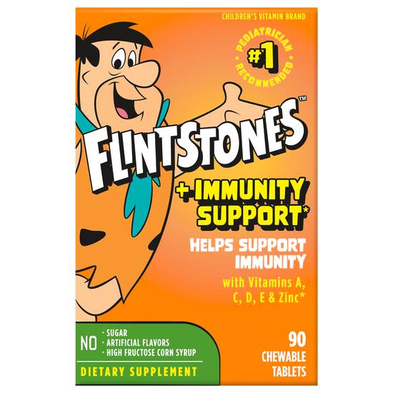 Flintstones Children Chewable Multivitamin Immunity Support