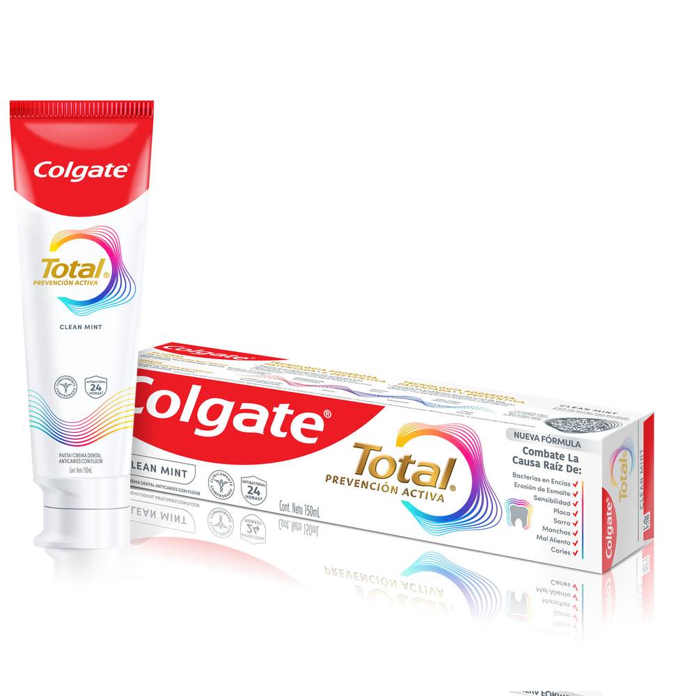 Colgate · Pasta dental total 12 clean mint (150 ml)