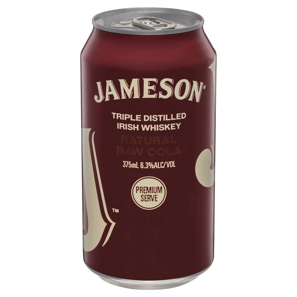 Jameson Raw and Cola Can 375mL X 4 pack