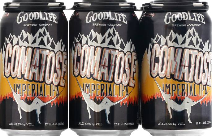 Goodlife Comatose Imperial Ipa Beer (6 ct, 12 fl oz)