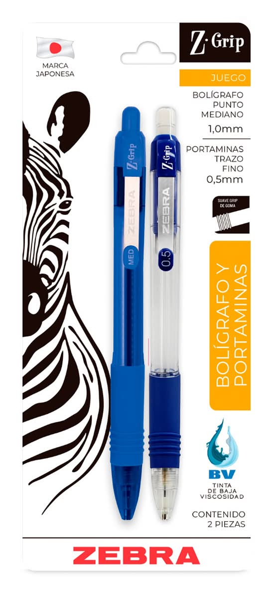 Zebra · Bolígrafo lapicero z-grip