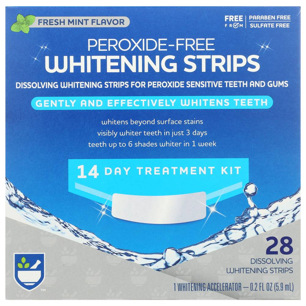 Rite Aid Peroxide Free Whitening Strips