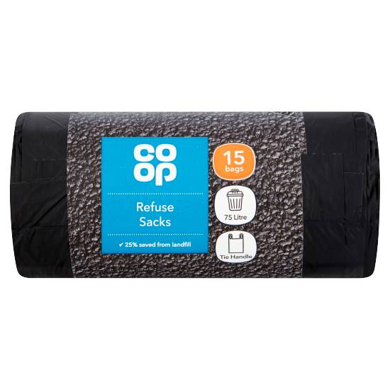 Co-op Refuse Sacks (15 pack)