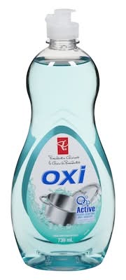 President's choice oxi détergent à vaisselle - oxi dishwashing liquid