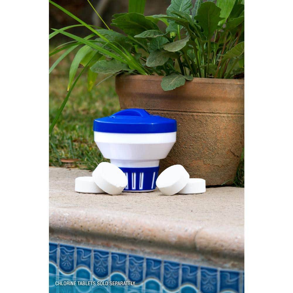 Hdx Floating Swimming Pool And Spa Chlorine Dispenser