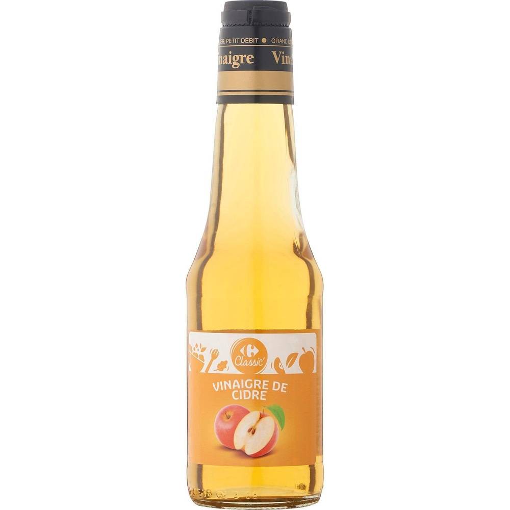 Vinaigre de cidre CARREFOUR CLASSIC' - la bouteille de 25cL