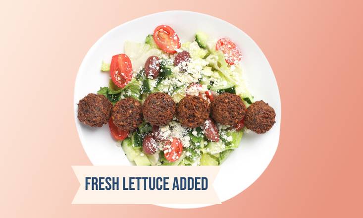 Falafel Greek Salad*