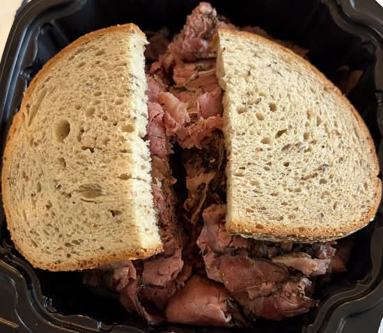 Beef Pastrami Sandwich (Hot)