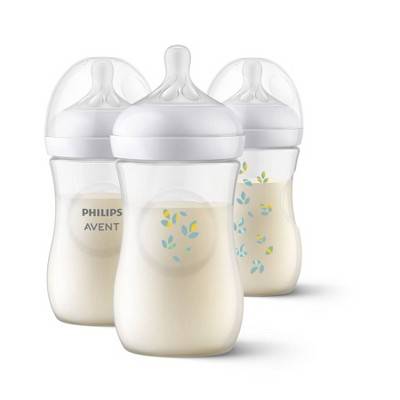 Philips Avent Natural Baby Bottle With Natural Response Nipple (3 ct) (clear)