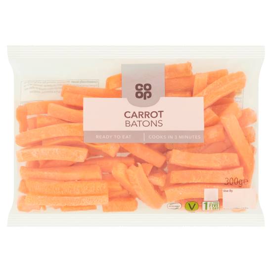 Co-Op Carrot Batons 300g