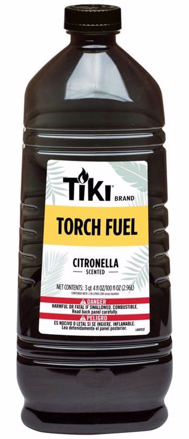 Tiki Easy Pour Citronella Torch Fuel 100 Oz