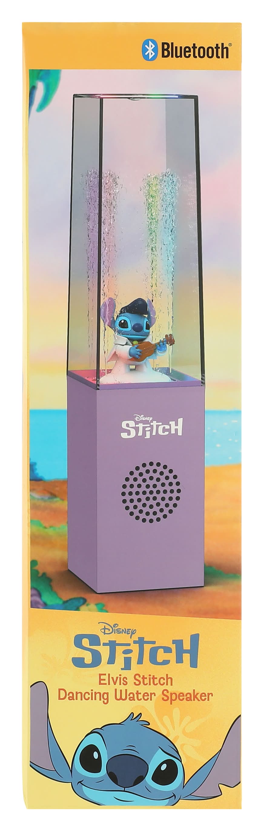 Disney Bluetooth® Water Dancing Speaker 10.35in x 2.32in Elvis Stitch