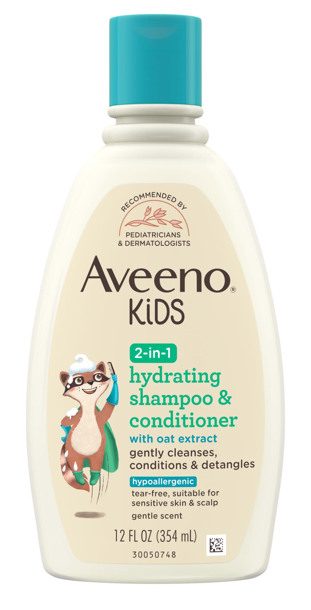 Aveeno Kids 2-in-1 Hydrating Shampoo & Conditioner (12 fl oz)