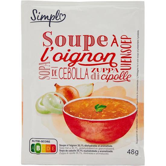 Simpl - Soupe déshydratée (oignon)