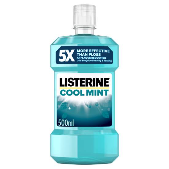 Listerine Essentials Cool Mint Mouthwash 600ml