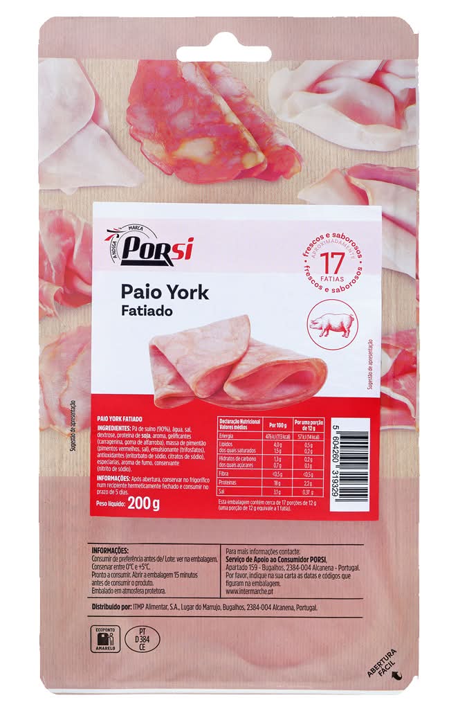 PorSi  - Paio york fatiado, 200 g