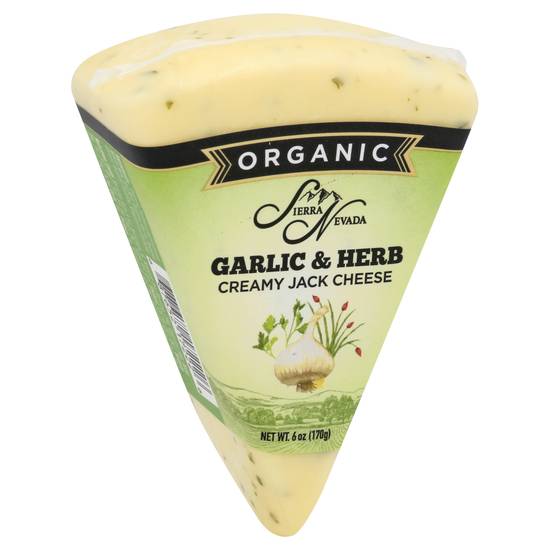 Sierra Nevada Organic Garlic & Herbal Creamy Jack Cheese