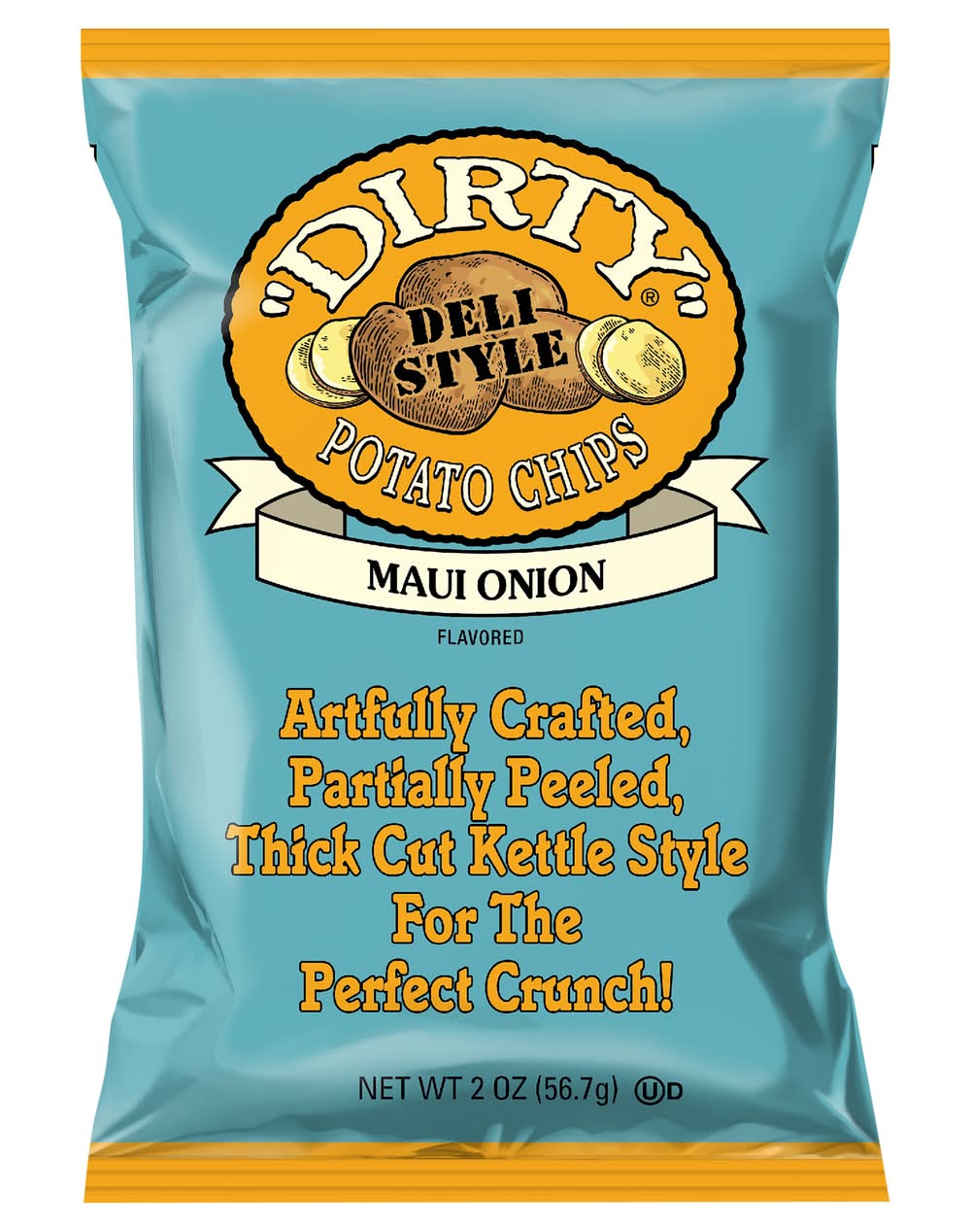 Dirty Maui Onion Kettle Cooked Potato Chips (2 oz)