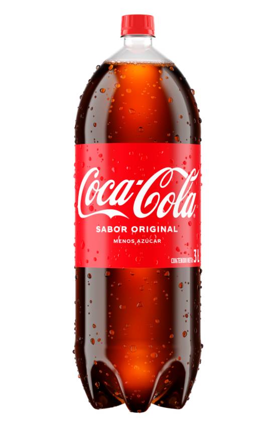 Coca-cola gaseosa original (3 l)