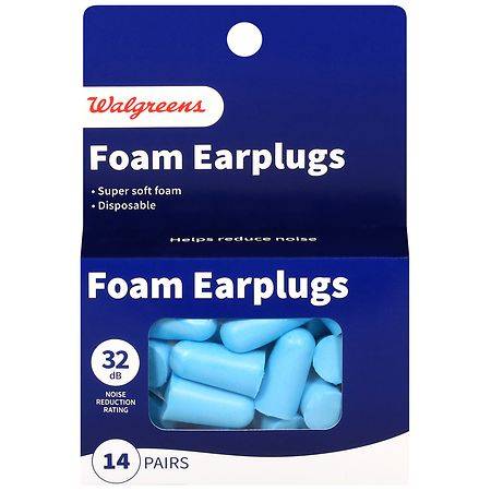 Walgreens Foam Earplugs (14 ct)