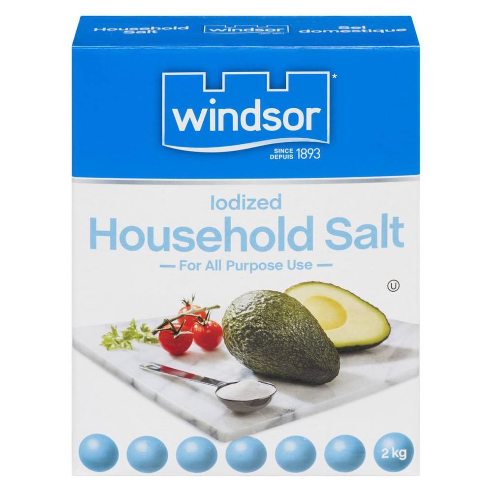 Windsor Blue Iodized Household Salt (2 kg)