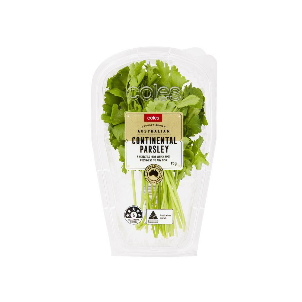 Coles Herb Punnets Parsley Continental 15g