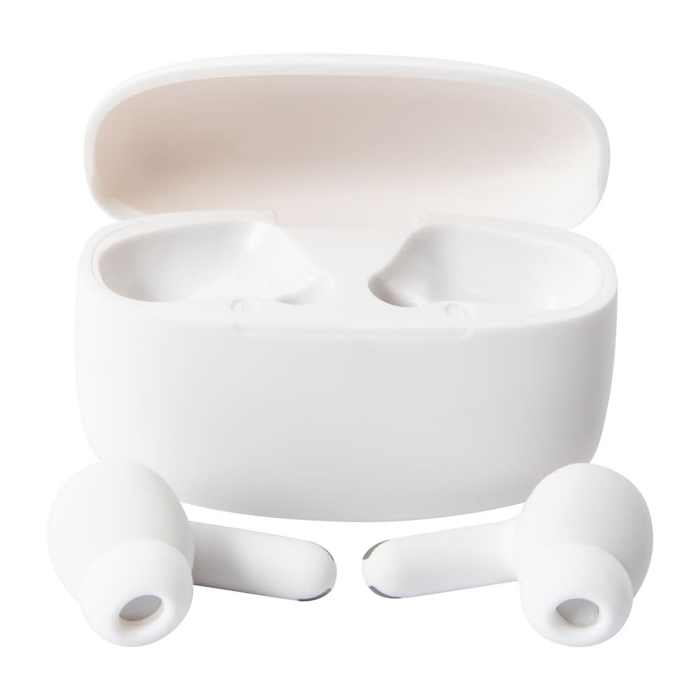 Icon Wireless Earbuds With Mic White