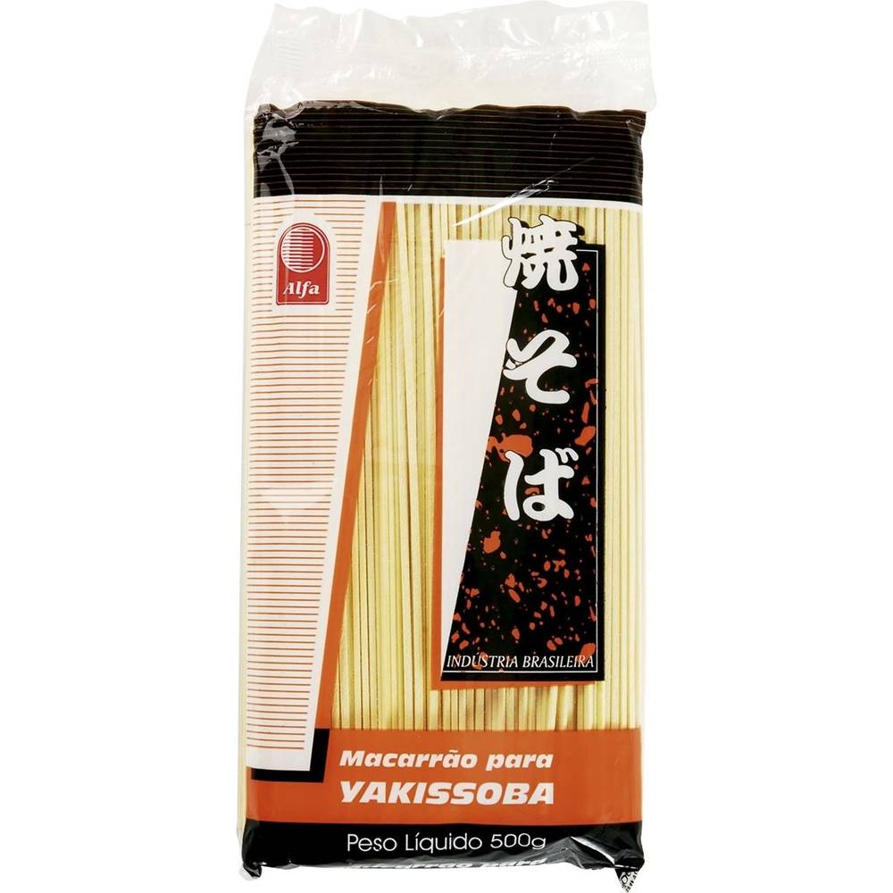 Alfa Vitamins · Macarrão para yakissoba premium (500 g)