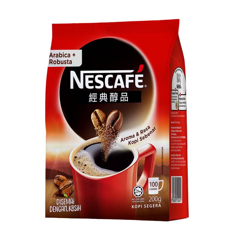 雀巢咖啡醇品經典風味補充包 <200g克 x 1 x 1Bag包> @14#9556001140241