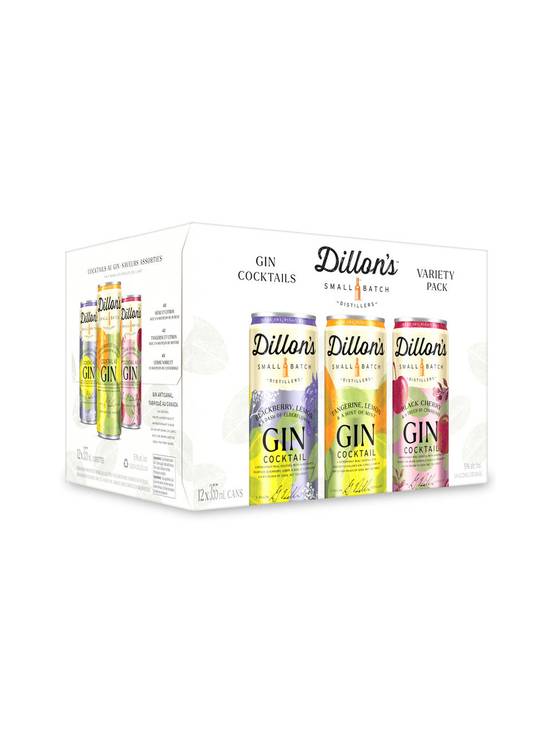 Dillon's · Gin Cocktails Variety Pack (12 x 355 mL)