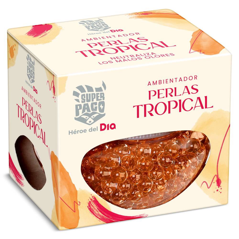 Ambientador Perlas Perfumadas Tropical Super Paco De Dia 110 G