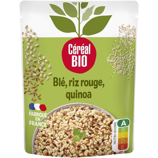 Céréal Bio - Blé, riz rouge et quinoa