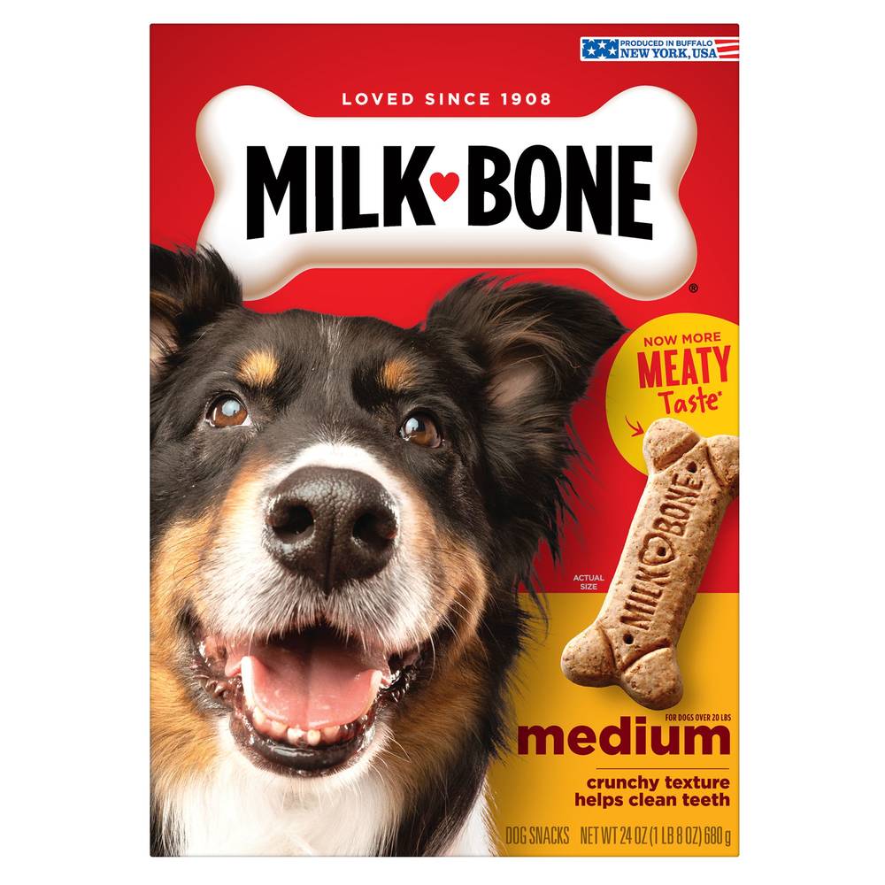 Milk-Bone Dog Treat All Ages - Original (Flavor: Original, Size: 24 Oz)