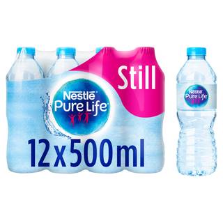 Nestle Pure Life Still Spring Water 12x500ml