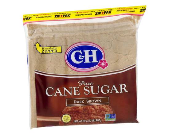 C&H · Dark Brown Pure Cane Sugar (2 lbs)