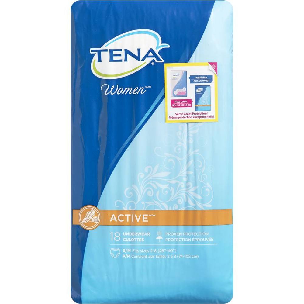 Tena Active Underwear S/M (60 g)