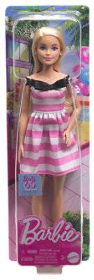 Barbie Anniversary Doll, Pink-White-Black