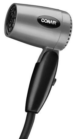 Conair Travel Folding Handle Hair Dryer (fast drying to give you great style even when in a rush or on-the-go)