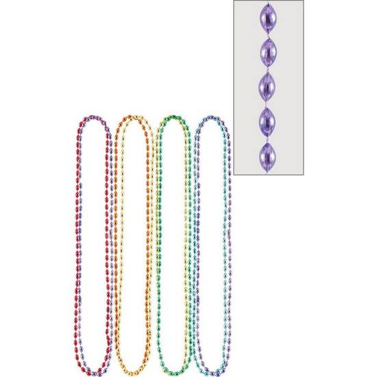 Multicolor Bead Necklaces 8ct