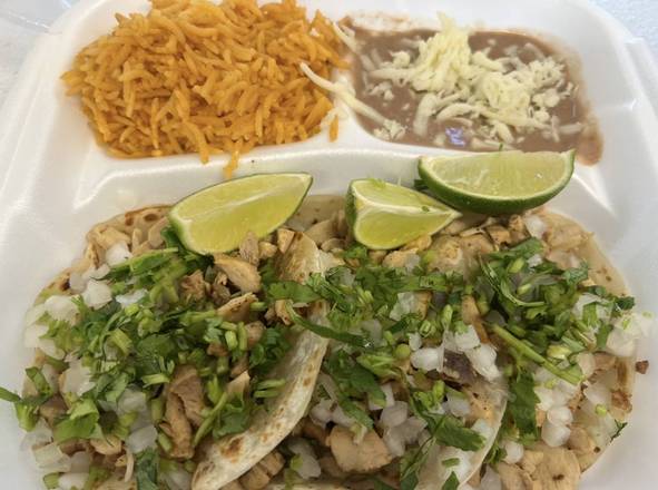 Street Tacos on Flour Tortillas