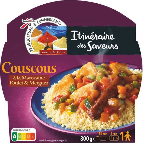 Couscous à la marocaine - claude leger - 300g