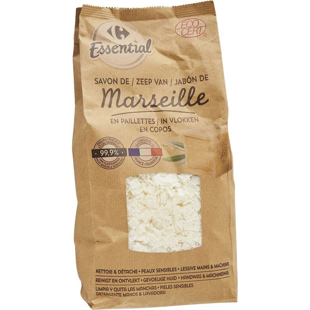 Carrefour Essential - Savon de Marseille en paillettes