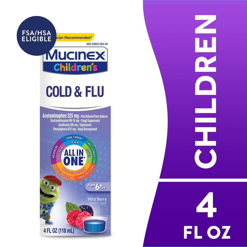 Mucinex Liquid (4 fl oz)