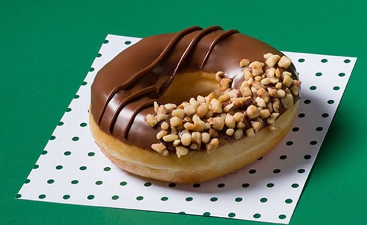 Choc Hazelnut Doughnut
