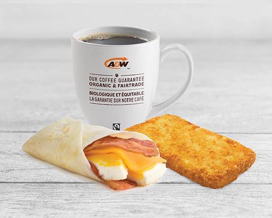 Breakfast Wrap Combo