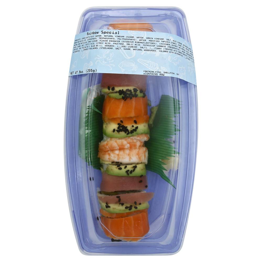 Afc Sushi Rainbow Special Sushi Roll