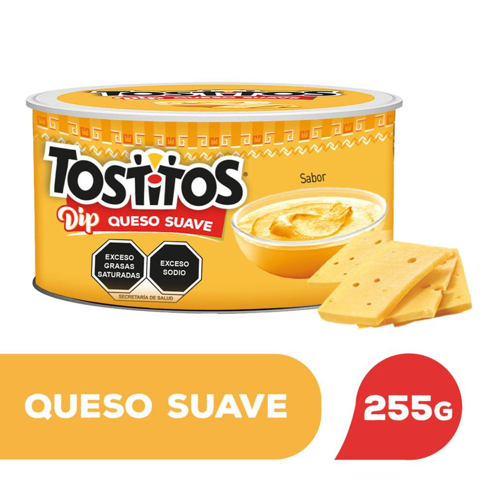 Tostitos dip sabor queso suave (bote 255 g)